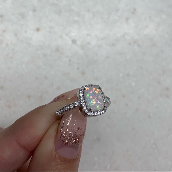 Fire Opal October Birthstone Ring! - Picture 3 of 6